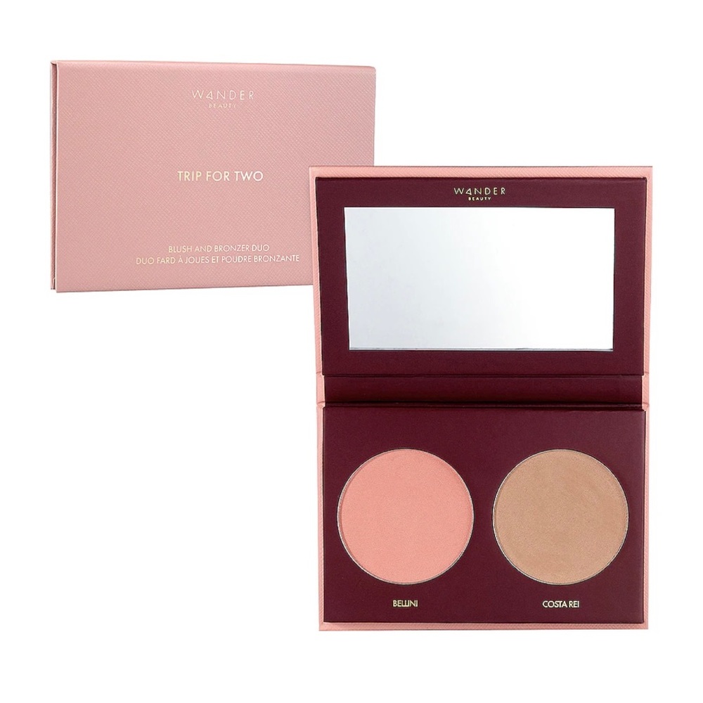 Wander beauty blush and bronzer duo